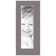 thumbnail image 2 of ArtToFrames 8x18" Pewter Custom Mat for Picture Frame with Opening for 4x14" Photos. Mat Only, Frame Not Included (MAT-189), 2 of 5
