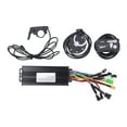 thumbnail image 3 of Kit de controlador para bicicleta eléctrica, controlador de Motor de 3 modos de onda sinusoidal 30A, Panel de visualización S800, Sensor PAS, Kit de acelerador de pulgar de 24V, 36V y 48V, 3 of 12