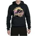 thumbnail image 2 of Wild Bobby Let Our Classroom Adventure Begin Mountain Sunset Light Colors Pop Culture Unisex Hoodie Sweatshirt, Black, Small, 2 of 6