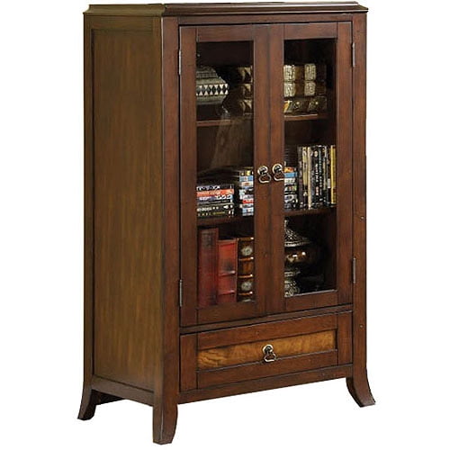 Venetian Kassandra Cherry Brown/Oak Two-Tone Pier Cabinet for TVs up to 60" - Walmart.com