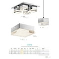 thumbnail image 2 of Elan Lighting - Gorve - 12.5 Inch 4 Led Flush Mount - Elan Lighting, 2 of 4
