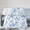50x40, variant on Blue Bird Floral Blanket Gift Throw Blanket Vintage Toile Bird Gift for Women Cottage Home Decor 50x40