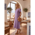 thumbnail image 4 of Vestido De Mujer Midi Casual Stretch Para Diario Y Salida, 4 of 5