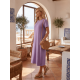 thumbnail image 4 of Vestido De Mujer Midi Casual Stretch Para Diario Y Salida, 4 of 5