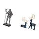 thumbnail image 5 of Figura Decorativa De Reno, Adorno De Mesa Para Entrada, Chimenea, Dormitorio, Sala De Estar, Oficina, Decoración Del Hogar, Regalo De Inauguración De La Casa., 5 of 8