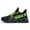 A Black, variant on BUBUDENG Men Athletic Mesh Shoes Non Slip Blade Running Gym Sneakers Lightweight Walking Sports Cool Shoes