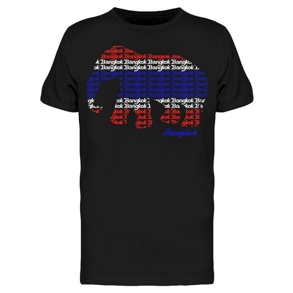 Elephant Thailand T-Shirt Men -Image by Shutterstock, Male Small