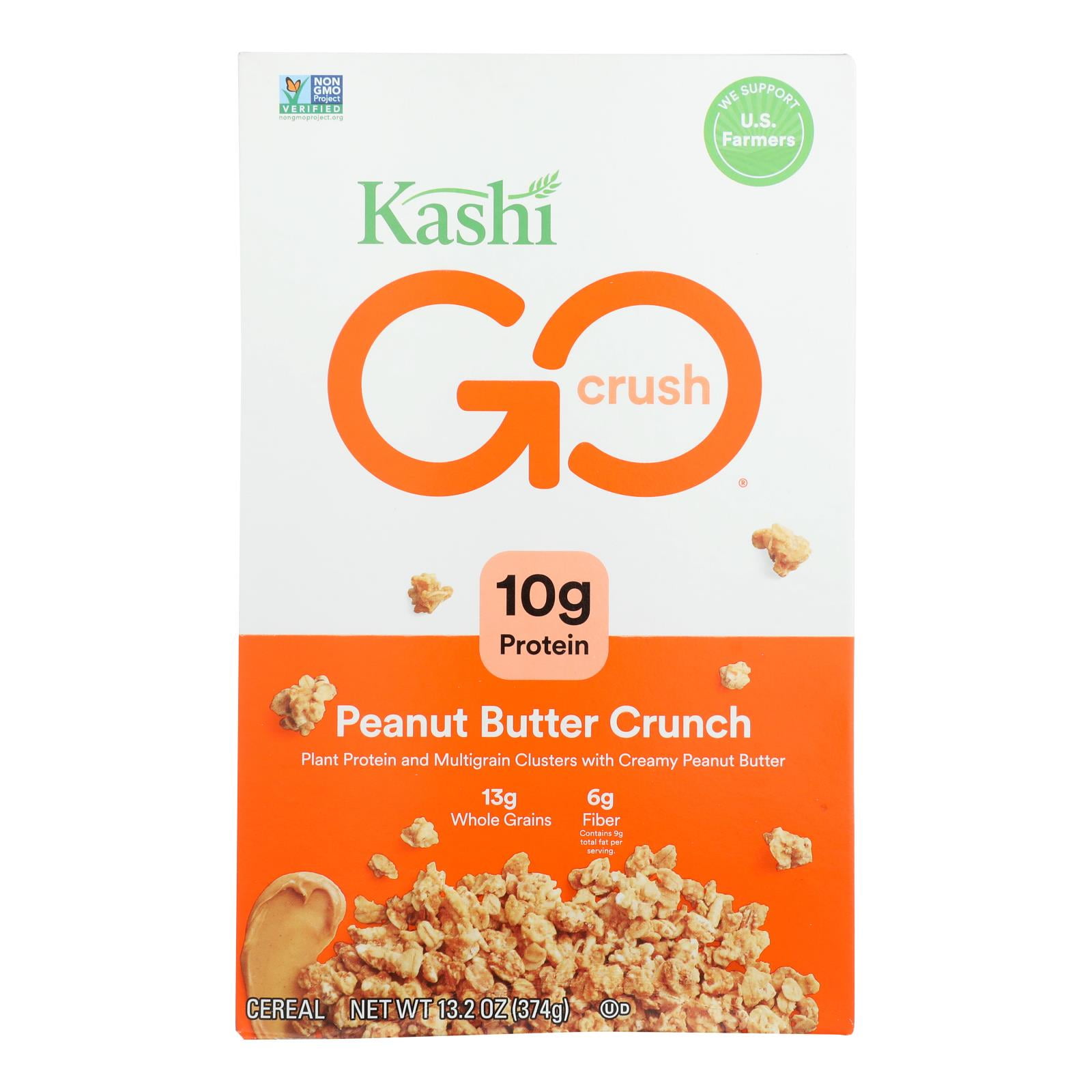 Kashi GoCrush Cereal Peanut Butter Crunch 13.2Oz (Case of 8) 13.2