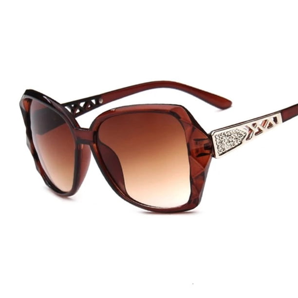 Gafas De Sol cuadradas a la moda para mujer, lentes grandes De marca De lujo, color morado, espejo