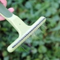thumbnail image 3 of Coastal - Safari - Dog Undercoat Rakes, Rotating Pin Double Row, Medium - Large - Double Row (6.25" L x 4.25" W), 3 of 3