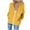 Yellow, variant on Viikei Women's Hooded Sweatshirt Long Sleeve Pullover Hoodies for Women Fashion Women Casual Hooded Slim Zipper Fleece Sweater Coat