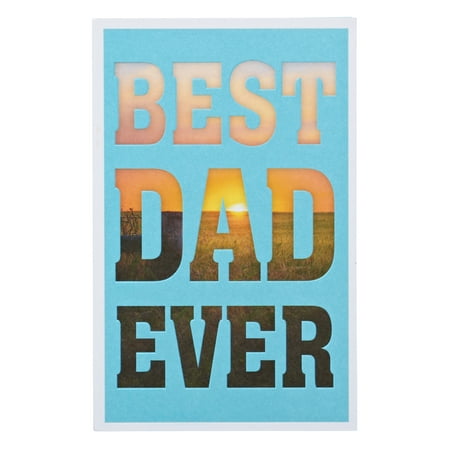 American Greetings Best Dad Ever Birthday Card for (Best Father Birthday Cards)
