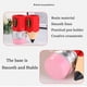 thumbnail image 4 of Cateissary Organizador con estilo, bote multifuncional para lápices, suministros escolares, adornos de escritorio afilados y aburridos para el Almacenamiento y organización del hogar rojo, 4 of 6