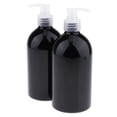 thumbnail image 4 of 2 botellas vacías reutilizables de PET de 500 ml con bomba, dispensador de champú para baño. Bomba clara, 4 of 7