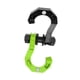 thumbnail image 4 of Grillete dividido con anillo en D, accesorios, repuestos, grillete de cabrestante de remolque Premium Negro Verde, 4 of 8