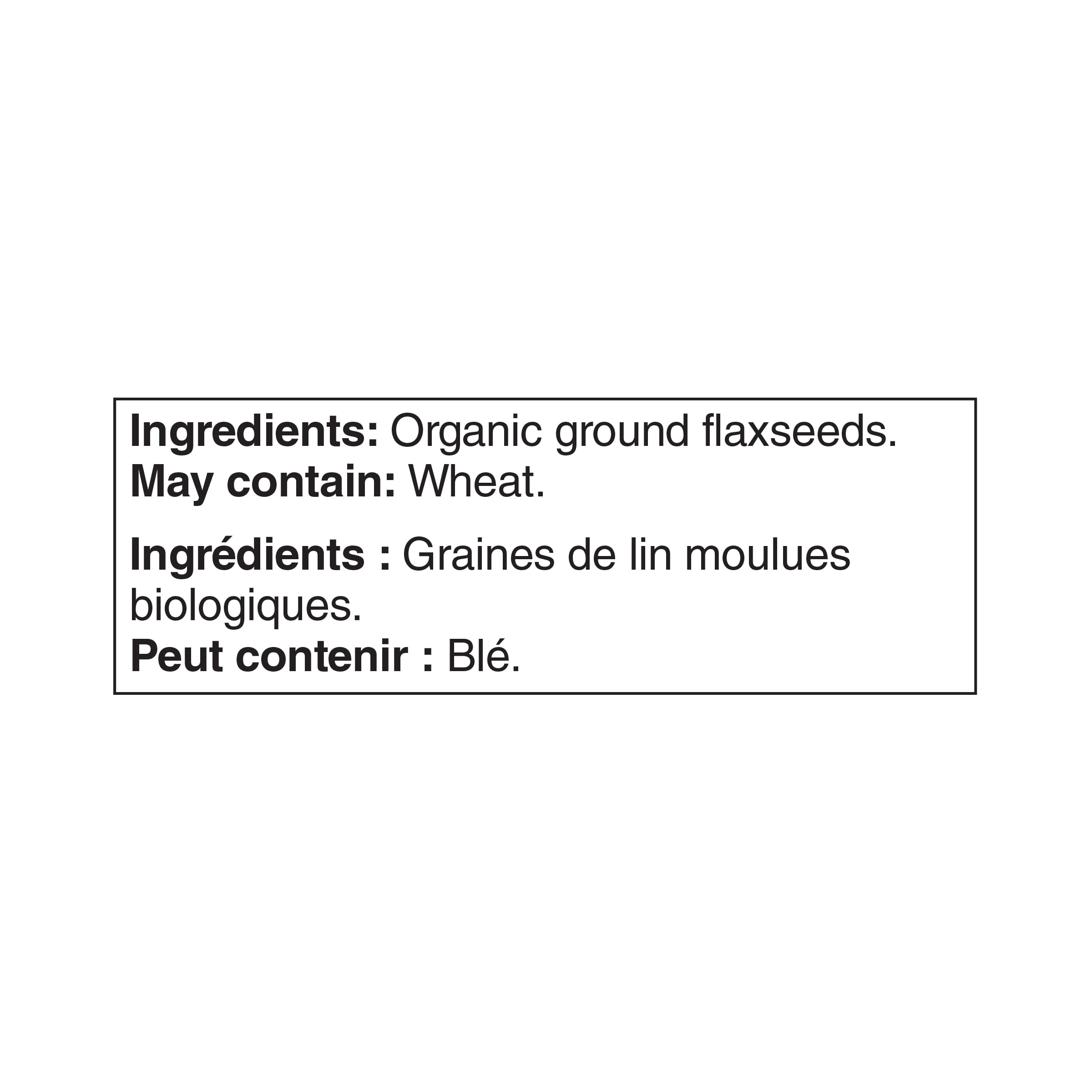 Great Value Organic Ground Flaxseed