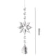 thumbnail image 5 of Atrapaluz DQrwqpou Cristal Prisma Copo Nieve Viento Navidad, 5 of 9