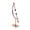 RoseAureate10x4x15cm, variant on Abbracc Ball Holder Bracket Stones Rack Sphere Display Stand for Home Wedding Decoration RoseAureate10x4x15cm