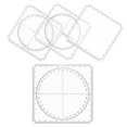 thumbnail image 1 of unbranded 1Jgo Conjunto De Con Plantillas De Dibujo Para Uso En Casa Y Oficina Transparente, 1 of 8
