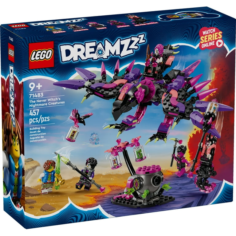 Free Shipping! LEGO DreamZzz The Never Witch's Nightmare Creatures