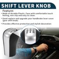 thumbnail image 3 of Unique Bargains Gear Shift Knob 5 Speed Manual Gearbox Stick Shifter Lever Knob for Toyota Corolla 1992-2013 Plastic, 3 of 6