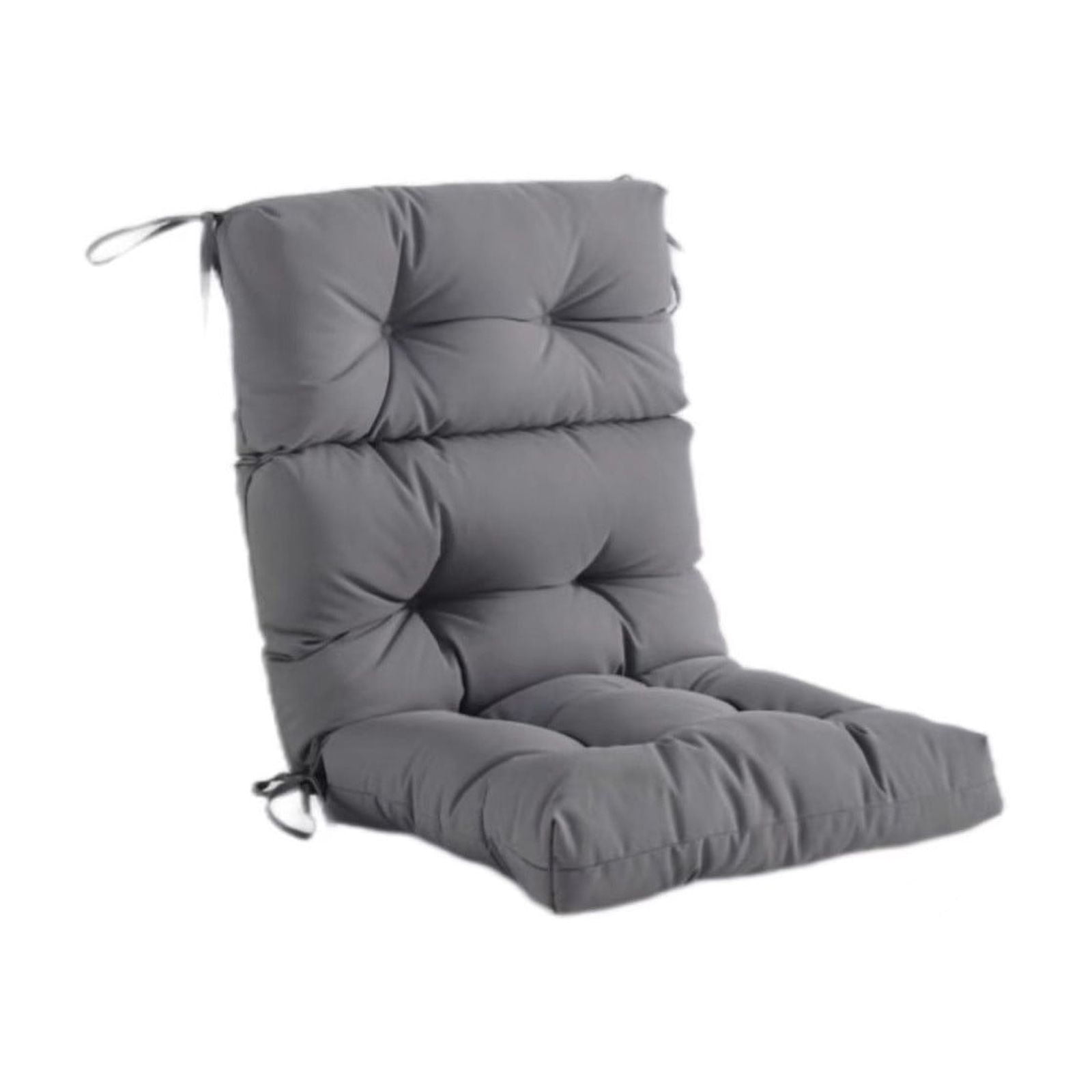 Outdoor High Back CHAIR Cushion Waterproof Patio Rocking CHAIR Replacement Pad Dark GREY 44x21 Inch 1 Count