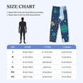 thumbnail image 4 of Fotbe Alpaca Astronaut in Space Pantalones de Pijama para Hombre, Pantalones de Dormir, Pantalones de Casa con Cintura Ajustable y Bolsillos-3X-Large, 4 of 6