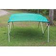 thumbnail image 4 of SQUARE TUBE FRAME VORTEX TEAL 4 BOW PONTOON/DECK BOAT BIMINI TOP 12' LONG, 91-96, 4 of 9