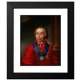 thumbnail image 2 of Jan Nepomucen Bizański 12x14 Black Modern Framed Museum Art Print Titled - Portrait of Jan Paweł Woronicz (1828), 2 of 5