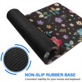 thumbnail image 6 of Long Mouse Pads for Desk,Pioneer Flower Floral Print Pattern Desk Mats on Top Of Desks, Desk Mouse Pad Extra Large with 3mm Non-Slip Base and Stitched Edge for Gaming,Office,Work,Home 31.5"x11.8", 6 of 6