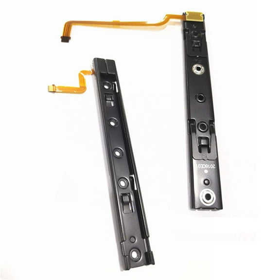 2Pack Replacement Left Right Slider Rail for Switch Controller with Flex Cable