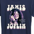 thumbnail image 3 of Janis Joplin - You Should Never Compromise Yourself - Women's Short Sleeve Graphic T-Shirt, 3 of 5