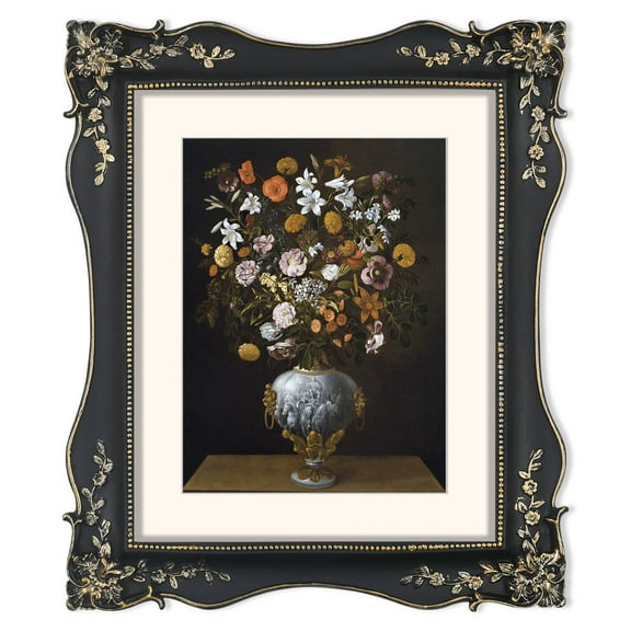Picture Frames 8x10 Black Frames 8 x 10 for Wall and Tabletop Decor, Vintage Birthday Gifts