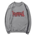 thumbnail image 5 of Sexlip Womens Long Sleeve Sweatshirt Rihanna Letter Print Design Soft Fabric Comfortable Silhouette for Casual Wear Gray XXL, 5 of 5
