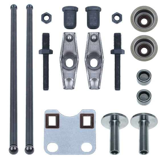 Intake Valve Retainer Lifter Rocker Arm Stem Seal Push Rod for Honda GX160 GX200