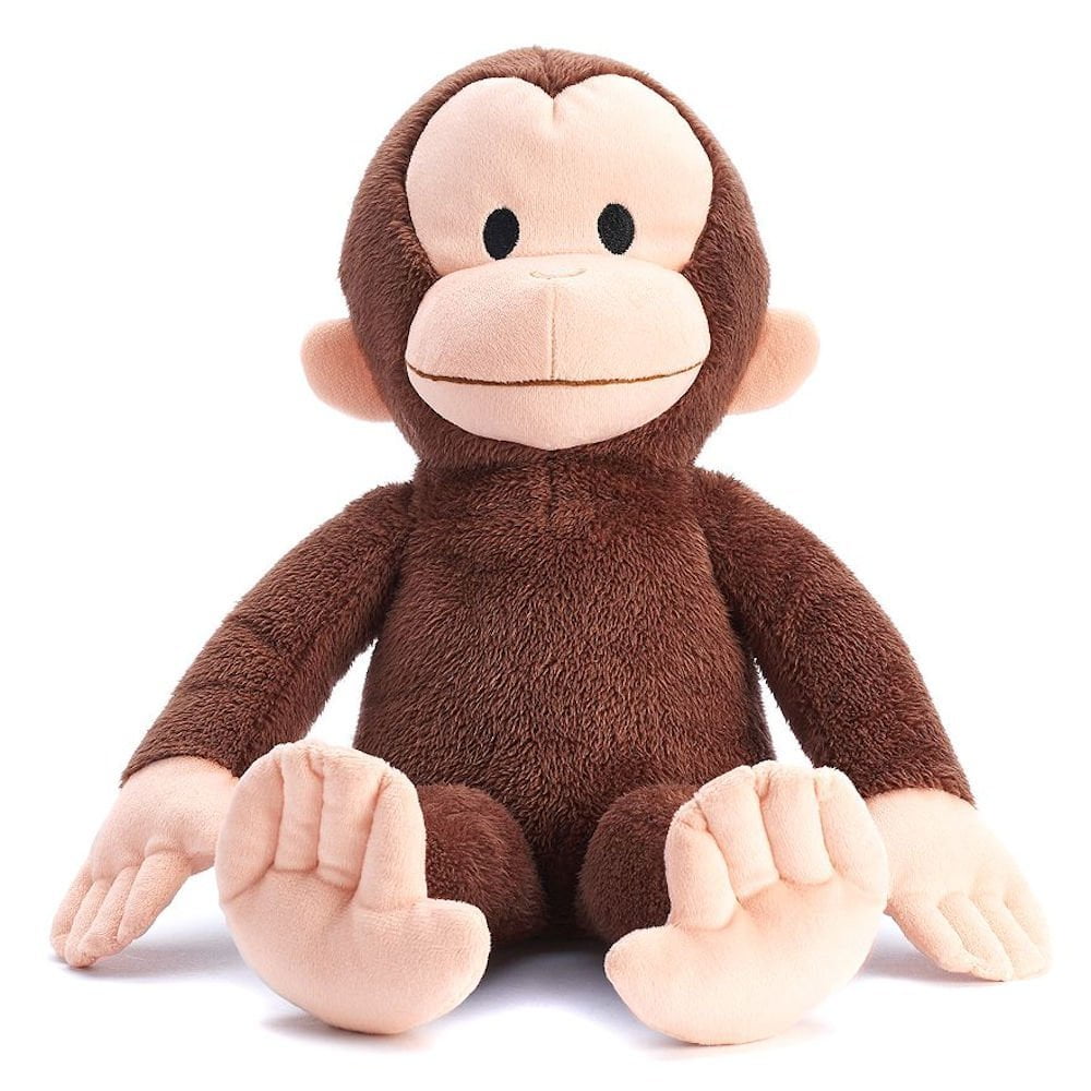 Curious George Red Shirt 12 Inch Plush Figure NEW IN STOCK 