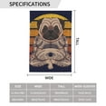 thumbnail image 6 of Sigee Pug dog Yoga for Live Happy Decorative Small Garden Flag,Double Sided Yard Flags Holiday Garden Flags for All Seasons, 6 of 9