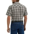thumbnail image 3 of Wrangler® Men's and Big Men's Regular Fit Short Sleeve Western Shirt, Sizes S-5XL, 3 of 4