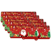 Cheapark Christmas Red Envelope Set - 10 Cards with 5pc/10pc Surprise Money Box, Holiday Gift Storage for Christmas Party Decor