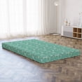 thumbnail image 5 of Abstract Foldable Mattress, Modern Curly Motif Doodle, 78.7" x 47.2", Seafoam and Mint Green, by Ambesonne, 5 of 6