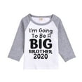 thumbnail image 3 of Tout-petits Enfants Bébés Filles Garçons 2020 T-Shirts les Plus Récents Hauts à Manches Longues Grandes Sœurs Frères T-Shirts, 3 of 3