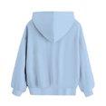 thumbnail image 5 of CPNG Girls and Boys Halloween Hoodies Long Sleeve Hooded Sweatshirt with Skull Print Loose Fit Casual Daily Pullovers Tops, 5 of 5