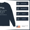 thumbnail image 6 of US Army 250 Years of Service Long Sleeve T-shirt Military Veteran DD214 Patriot, 6 of 7