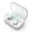White, variant on Tg02 Tws 5.0 Wireless Bluetoth Earphones Sport Sound Noise Cancelling Ear Buds Ipx7 Waterproof Led Digital Display Large Battery - Earphones & Headphones -