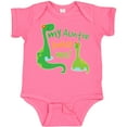 thumbnail image 3 of Inktastic My Auntie Loves Me Dinosaur Boys Baby Bodysuit, 3 of 5