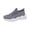 Gray, variant on Knit Chunky Sneakers for Women, Athletic Casual Walking Shoes, Womens Fashion Sneakers Unisex Slip On Ultra-Sock Knit Soft Sole Breathable Lightweight Casual Walking Shoes, Black 5