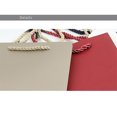 thumbnail image 3 of Rectángulo Bolsas de papel de cobre Bolsa de regalos Almacenamiento de joyas Bolsas de color sólido Favores de fiesta Paquete de ropa Embalaje Ropa, zapatos y accesorios Miscelánea Gris-plata Jumpingount  AP017417-01, 3 of 6