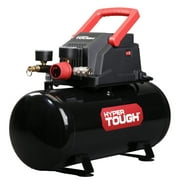 Hyper Tough 3 Gallon Oil-free Portable Air Compressor with Hose & Inflation Accessory Kit, 100 PSI