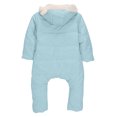 thumbnail image 5 of Paiwinds Winter Baby Snowsuit Hooded with Ears Full Sleeve Zipper Warm Quilted Romper Cute Loose Water-Repellent One-Piece for Infant Toddler, 5 of 6