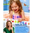 thumbnail image 2 of Bombas de baño CLOUQUAR de 50 unidades para niños con juguetes sorpresa que brillan en la oscuridad, 2 of 7